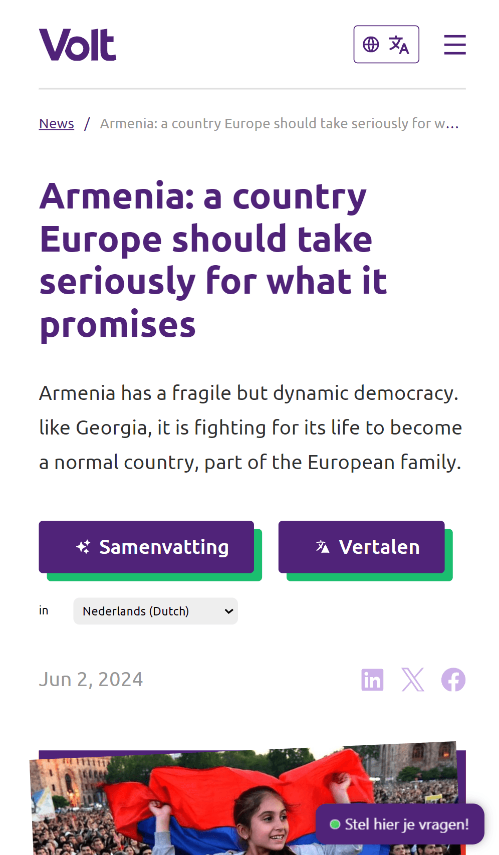 Text-Sense on Volteuropa.org